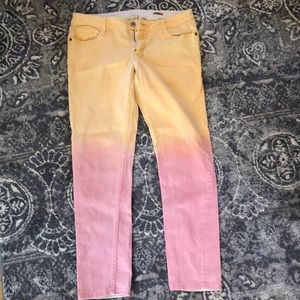 Arizona tye die skinny jeans